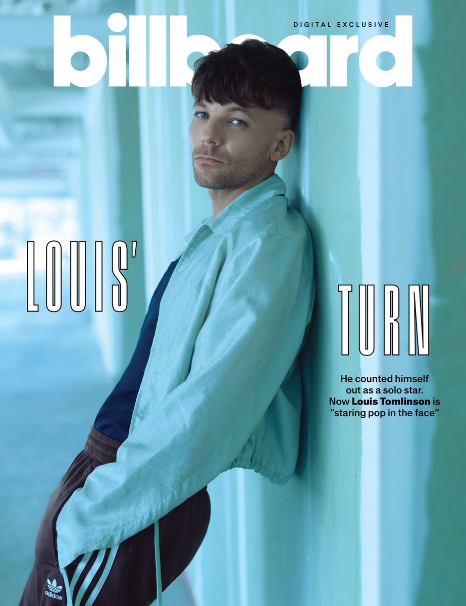 tracklist's tweet photo. Louis Tomlinson é capa da nova edição da Billboard. 🩵 https://t.co/G9YltyNPoG