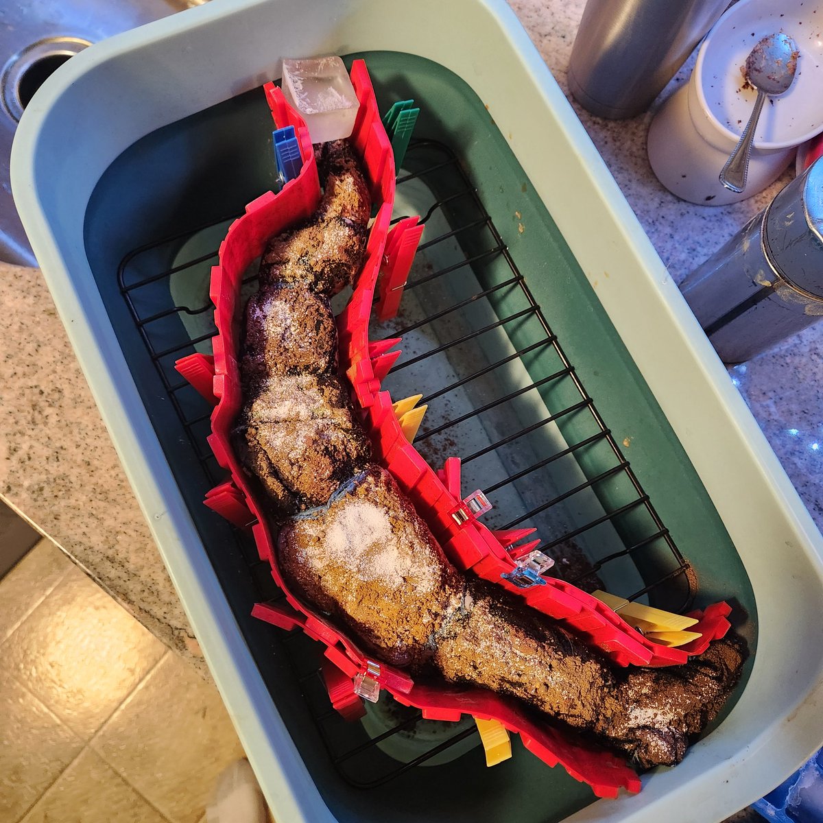 _milh0use's tweet image. this shirt came out so cool! 

Reverse Dyed Burst. Dyes: Kaleidoscope Eyes, Alchemist, &amp;amp; Phoenix Flame #tiedye #icedye #dharmatrading