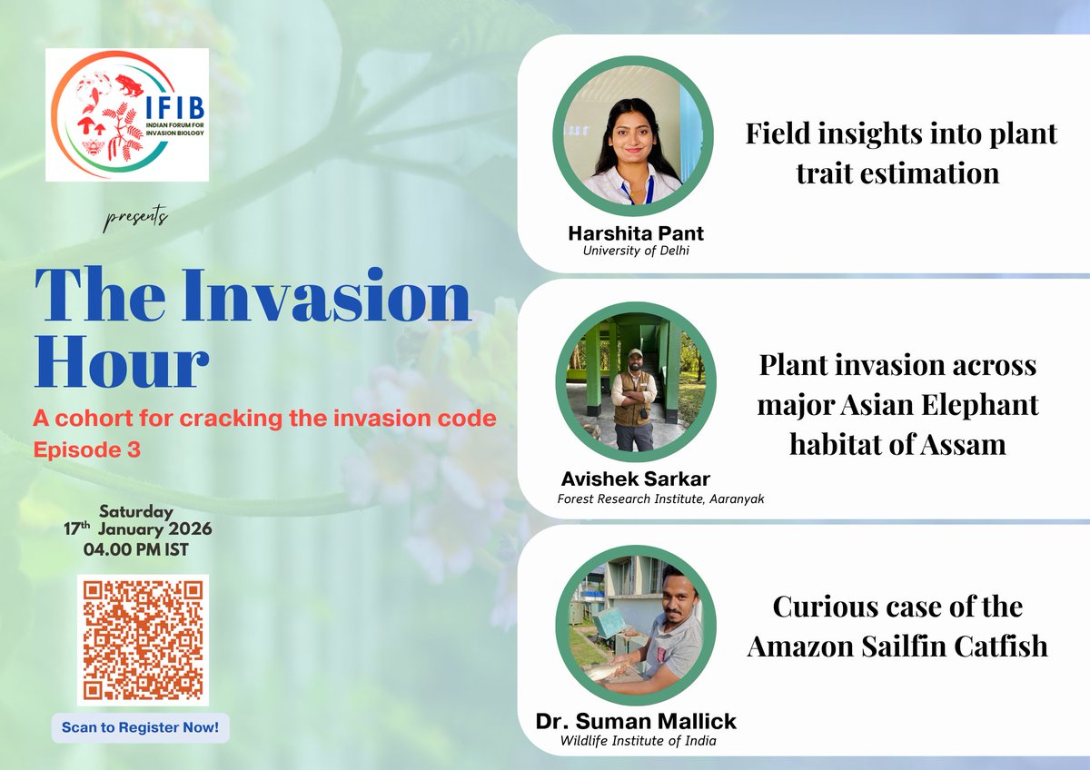 Indian Forum for Invasion Biology tweet media