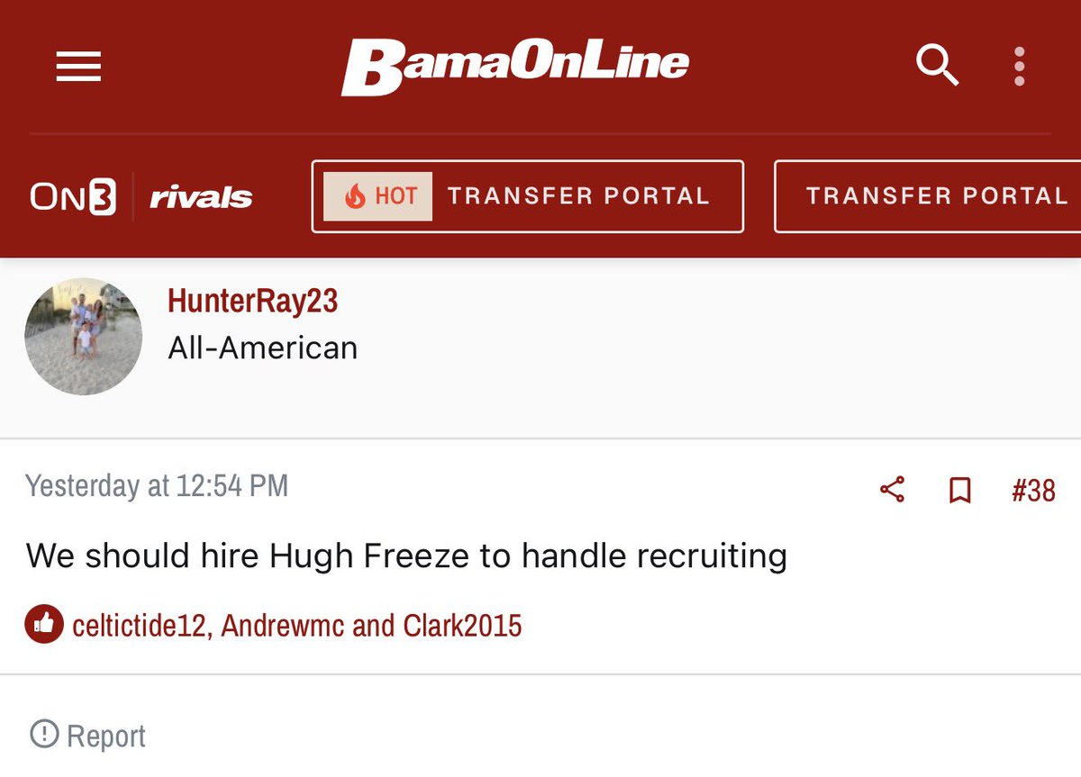 BoardGeniuses's tweet photo. #Alabama should hire Hugh Freeze to handle recruiting. https://t.co/B2daTDQu83