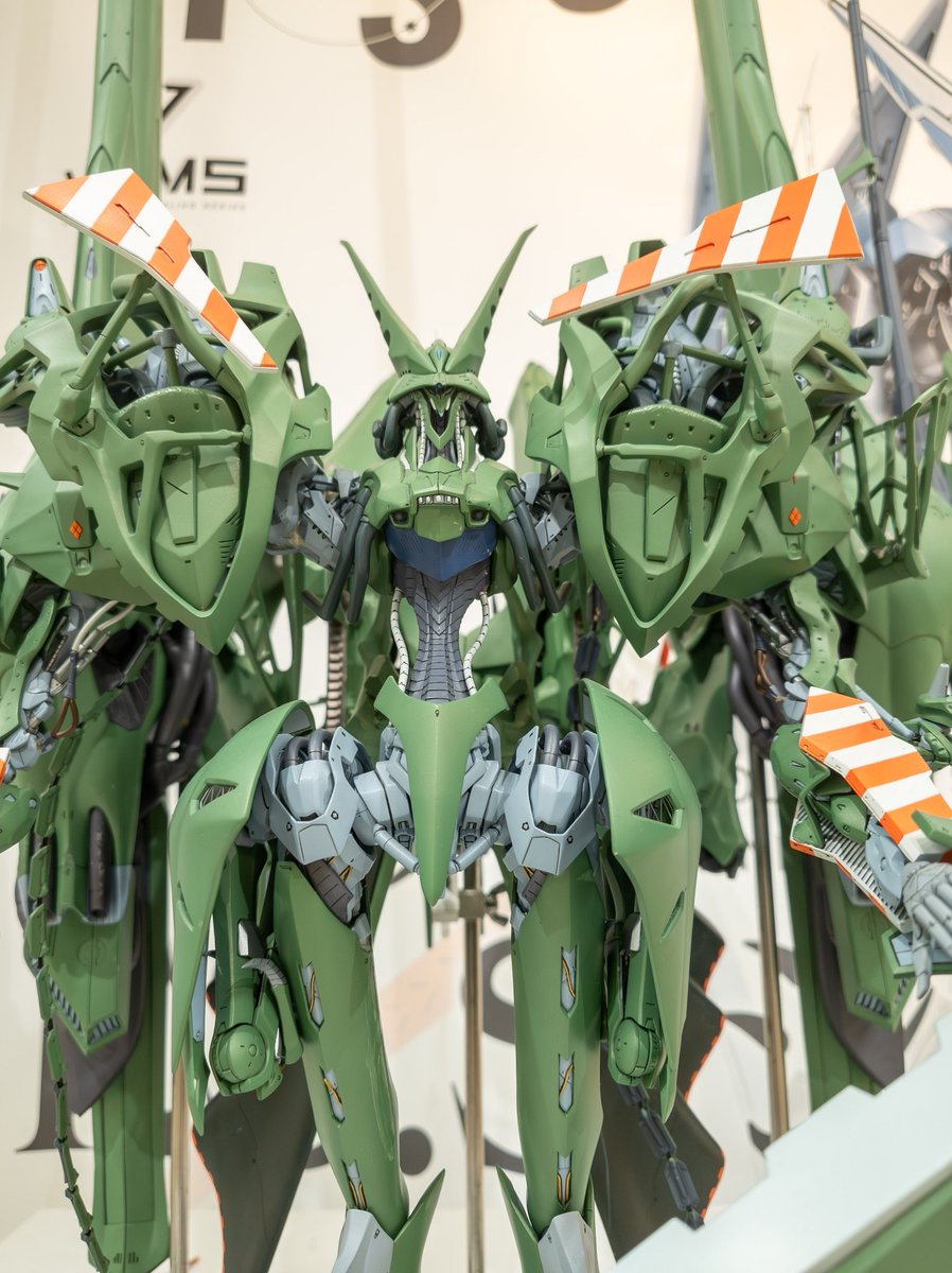 続き) 2m近いコイツも展示されてた。緑の悪魔こと、J型駆逐戦闘兵器