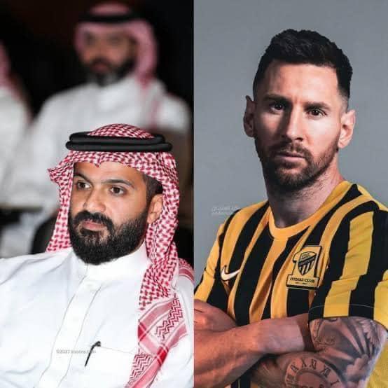 FTBLsection's tweet image. Anmar Al Haili (President of Al-Ettihad): "If Messi wants to sign with Al-Ettihad, I’ll give him a blank check where he can write any amount he wants, along with a contract for any duration he chooses—even if it’s for life. To have Messi here in Saudi Arabia wearing Al-Ettihad’s…