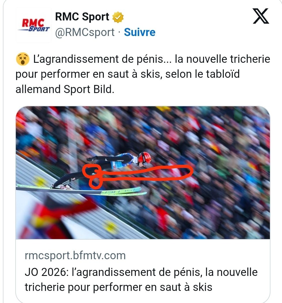 bernathoustra's tweet photo. Tremplin olymbite.
#OnArretePasLeProgres #SkiXXX https://t.co/DYzHbhJvXL