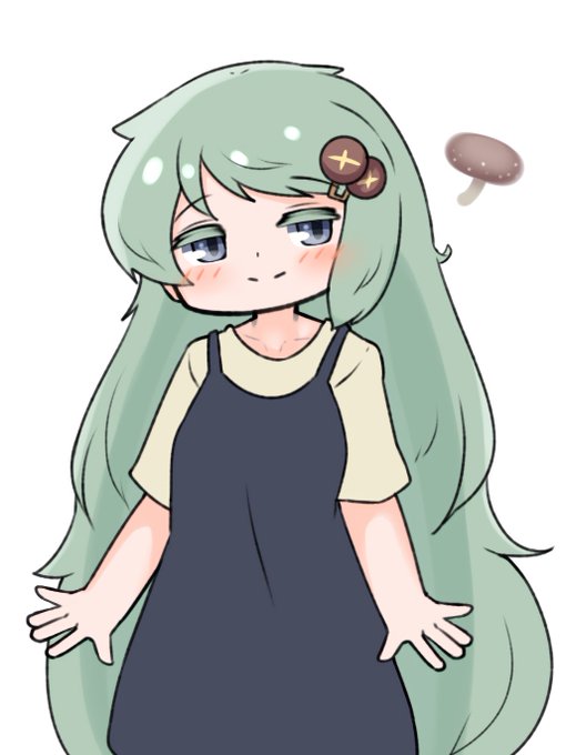 エッチなのばかりで申し訳ないので、可愛さ100%🍄ちゃんを… 