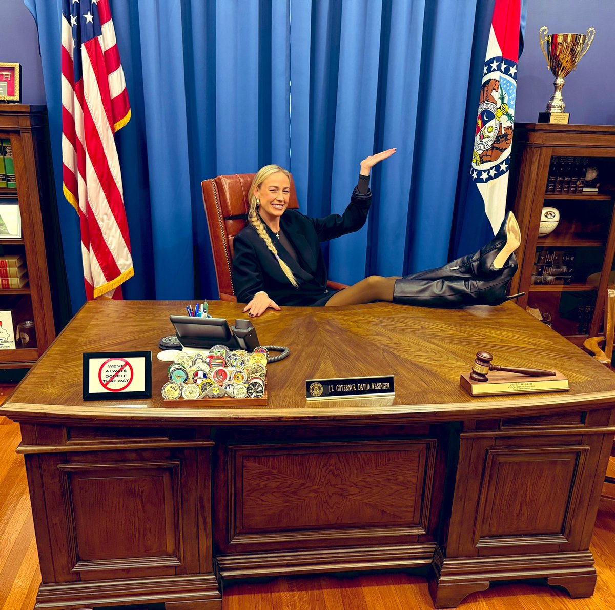 I know some people say I’m the Mayor of Columbia but I’ve been thinking BIGGER here lately. 
Governor Cunningham might have a better ring to it. Scoot over <a href="/GovMikeKehoe/">Governor Mike Kehoe</a> <a href="/davidwasinger/">David Wasinger</a> 😜🤣(is it allowed to joke with important ppl?… guess I’ll find out)