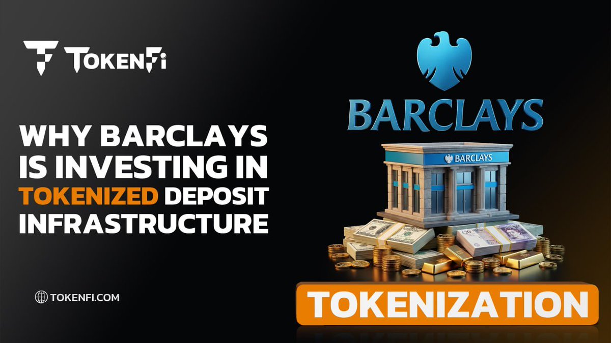 tokenfi's tweet image. Big banks are not trying to fight stablecoins anymore, they are building the rails that connect them to traditional finance.

Learn how in TokenFi's latest blog 📰👇

blog.tokenfi.com/why-barclays-i…