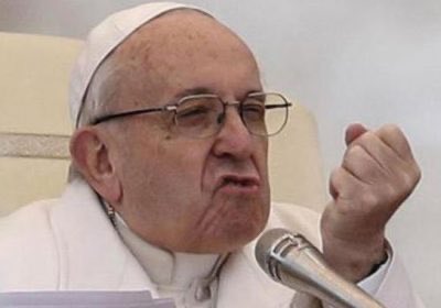 luis1210's tweet image. El Papa Francisco viendo al Papa León con María Corina.