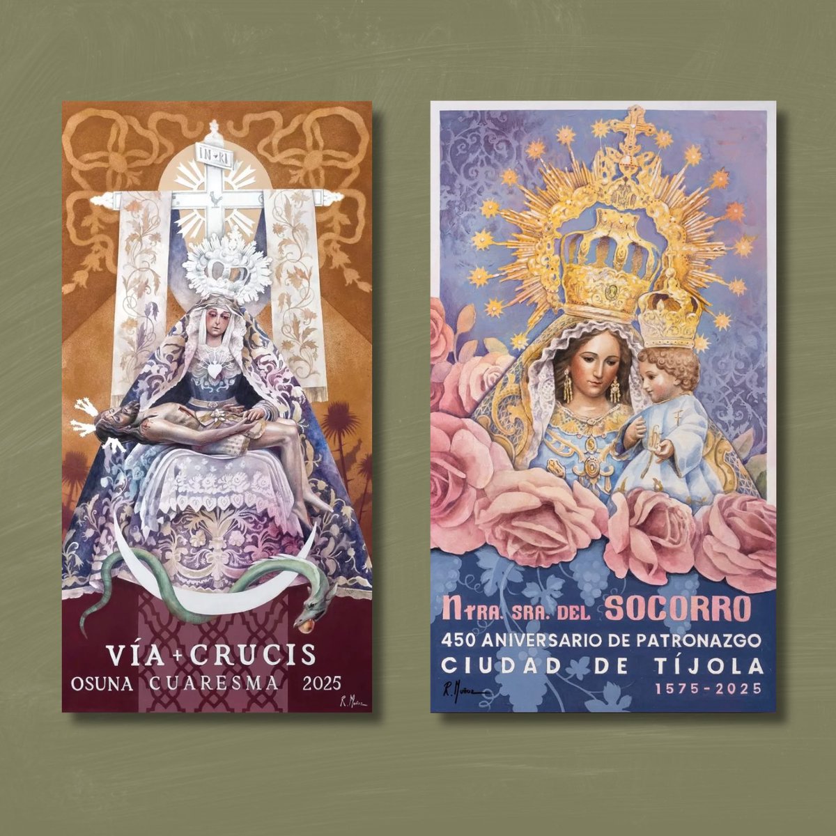 MonteSionLDLT's tweet photo. El pueblo de Lucainena de las Torres se llena de orgullo al contar con una obra suya para anunciar y ensalzar los Cultos dedicados a nuestra Patrona, la Santísima Virgen de Monte-Sión. 

Sin duda será fiel reflejo de su arte y de la profunda devoción de todo un pueblo. https://t.co/6Gf4vLww6c
