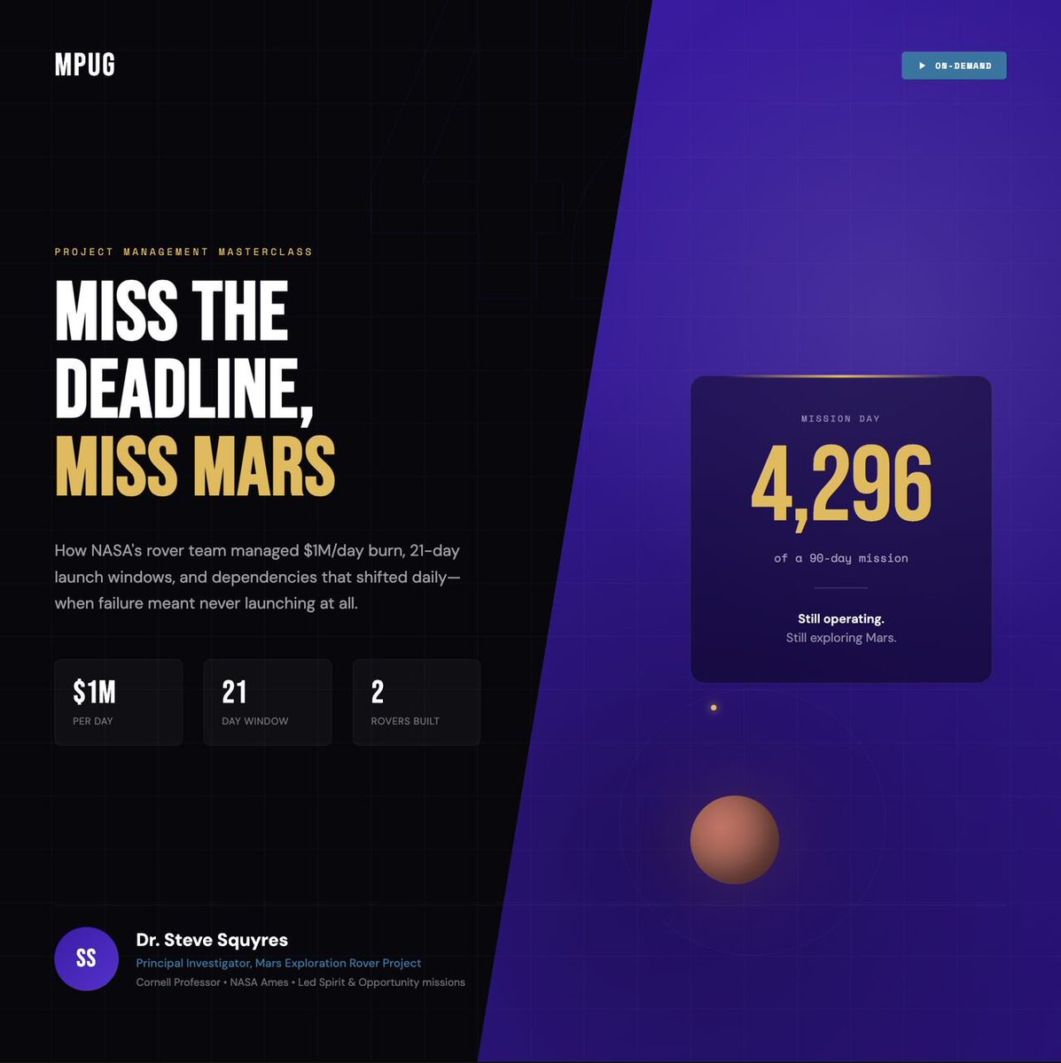 MPUG - Mastering Projects for Unlimited Growth tweet media