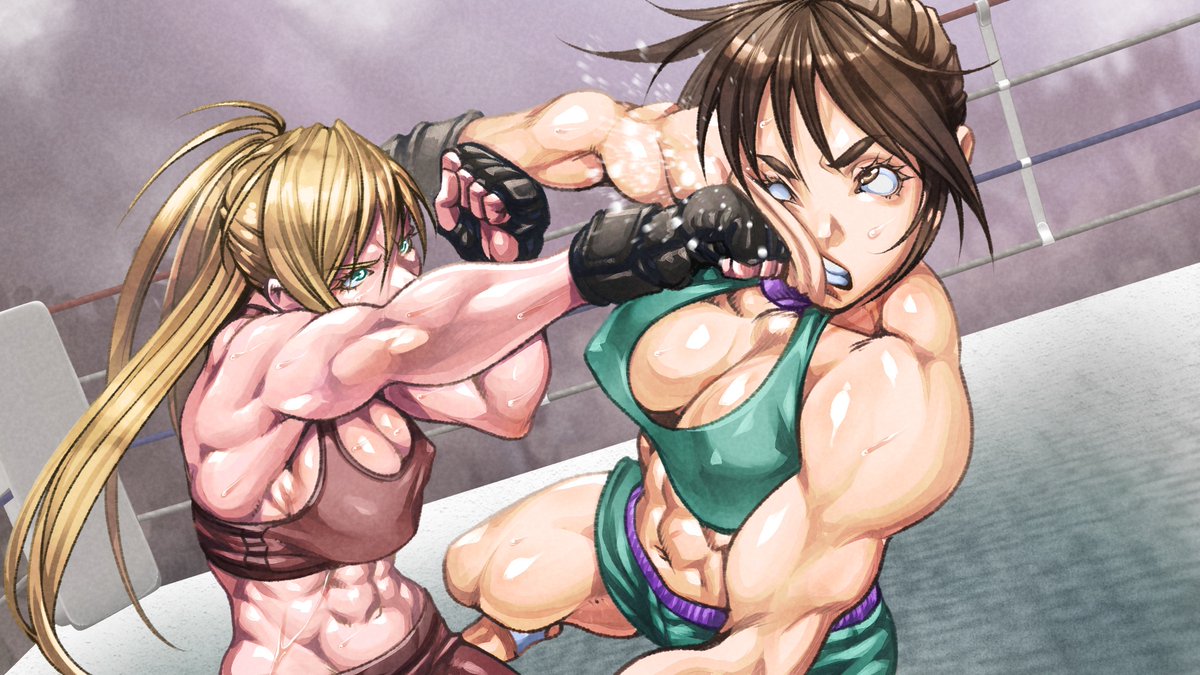 scene_fighting's tweet photo. 【新作情報】「Fighting Scenes Ⅻ/Fighting Scene」ダウンロード発売開始しました。https://t.co/l5FoRZbaQK #DLsite https://t.co/dunsNeH566