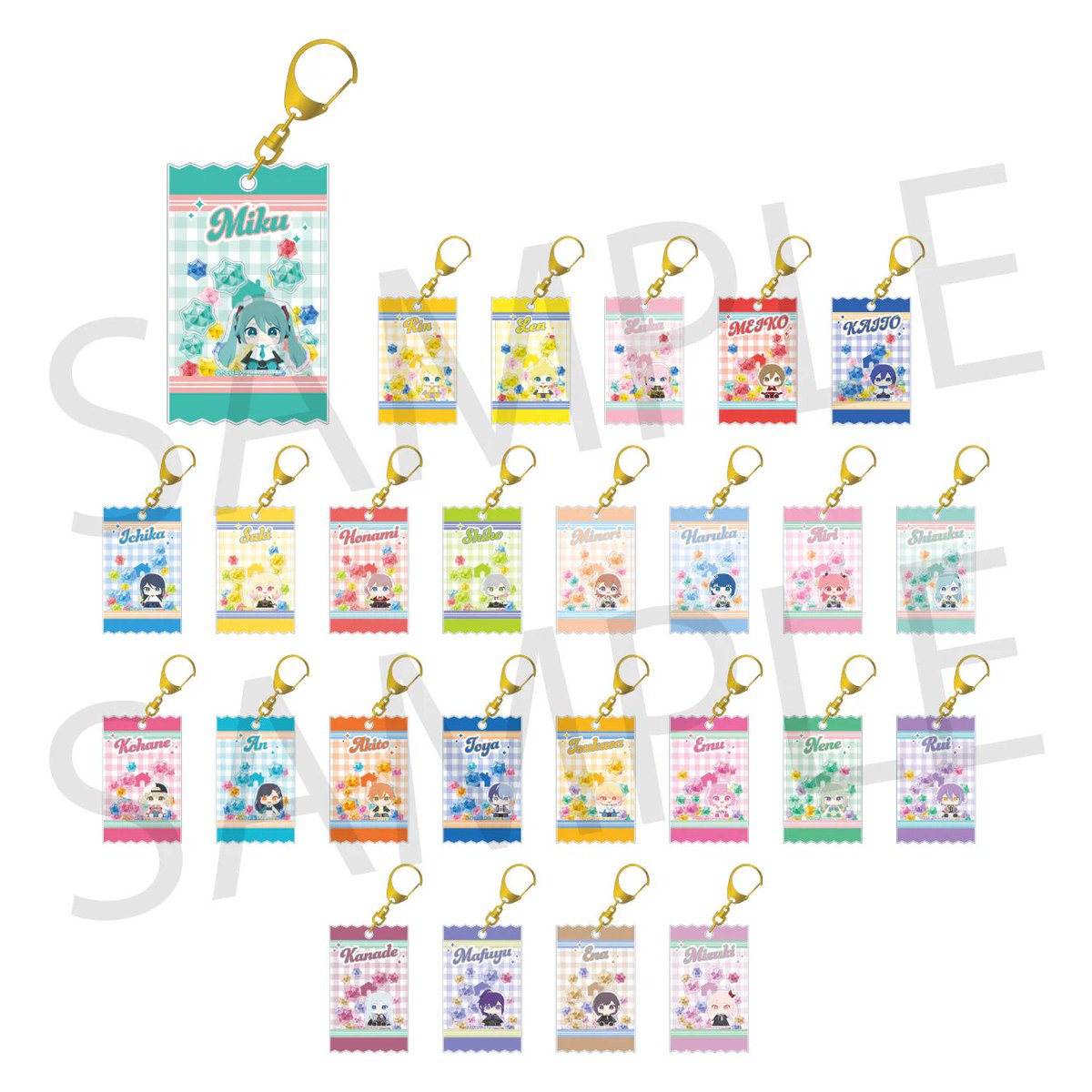 ✨1月24日発売✨／ 「#プロセカ」マイセカイ シャカシャカアクリル