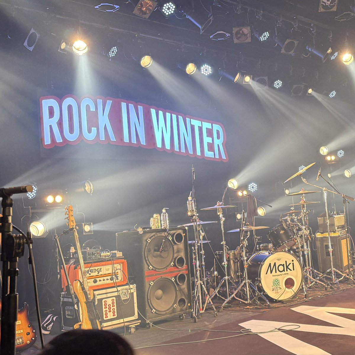 tkosho_20's tweet photo. 2026年1発目はrock in winter 
レトロマイガールで始まりMakiで終わる
今年もいい一年になりそう🎵
#ロクウィン https://t.co/HmSgI6iyKY