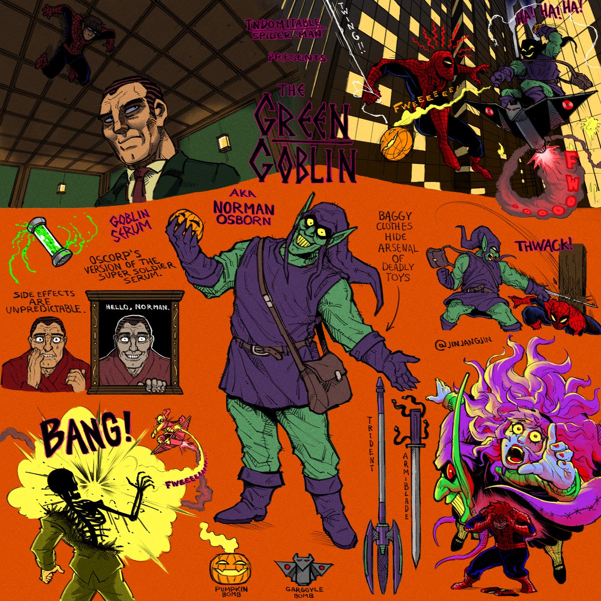 JinJangJin's tweet image. "God speed, Spidah-Mahn!!"

#Indomitablespiderman