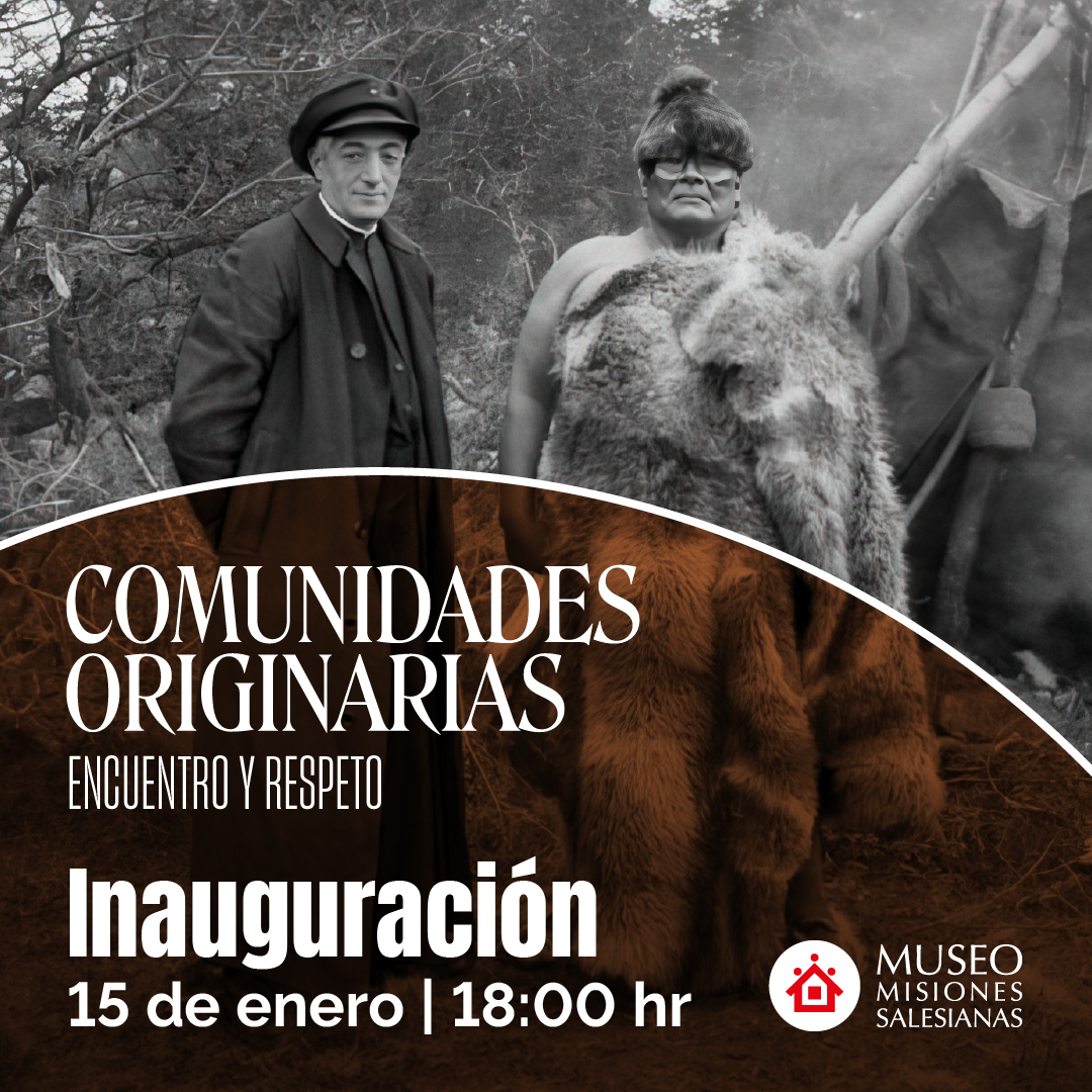 MSalesianas's tweet image. #MuseoMS | El jueves inauguramos la segunda parte de la exposición 'La aventura valdrá la pena. 150 años de misiones salesianas' en el Museo Misiones Salesianas con un coloquio y una visita sobre la memoria Selk’nam.
🕕 18:00 h · C/ Lisboa, 4. Madrid
👉 f.mtr.cool/dxizctrlee