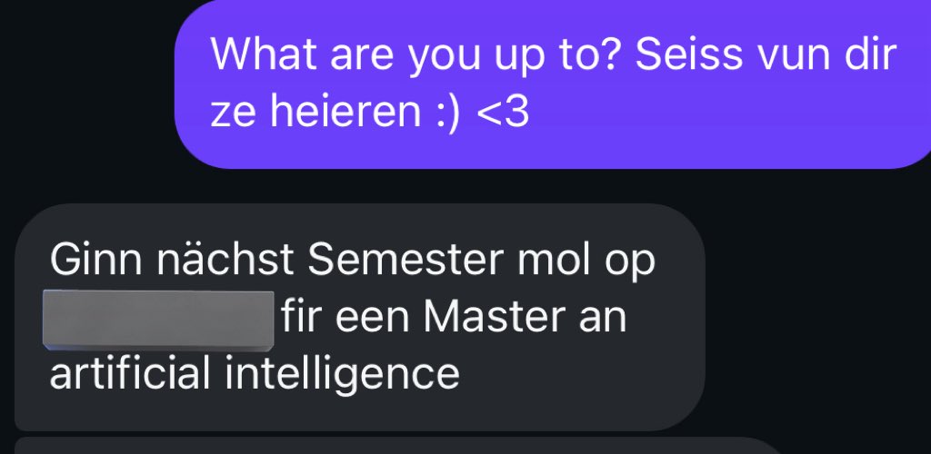 al3narxy's tweet photo. wei kann een schlau genuch sinn fir mei schlau intelligenz wei seng eegen ze entwecklen mee net schlau genuch ze checken wei daat enden weart https://t.co/wdrNmHMDsE