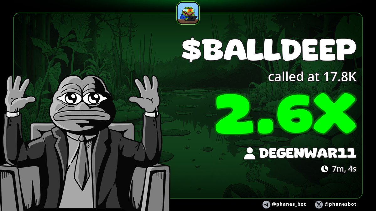 DegenWar01's tweet photo. 2x pump on my alpha call on #BALLDEEP
CA>> FMHpdPybY48G88Do6Epdz5RMQuFXTY3CgJEw1Heupump
#memecoin #solana #Degen https://t.co/4cj8StsExU