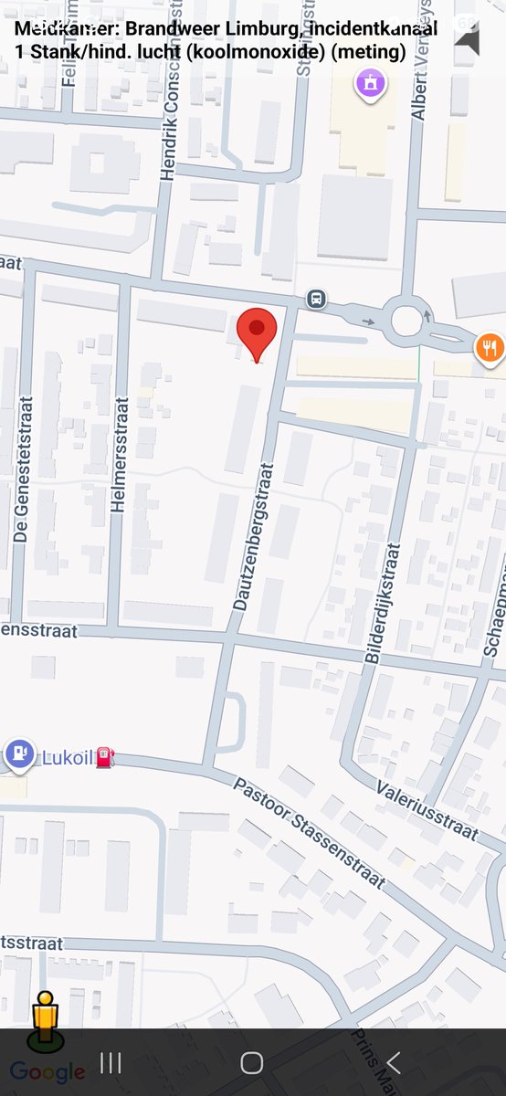 112 melding Incident met koolmonoxide in Venlo