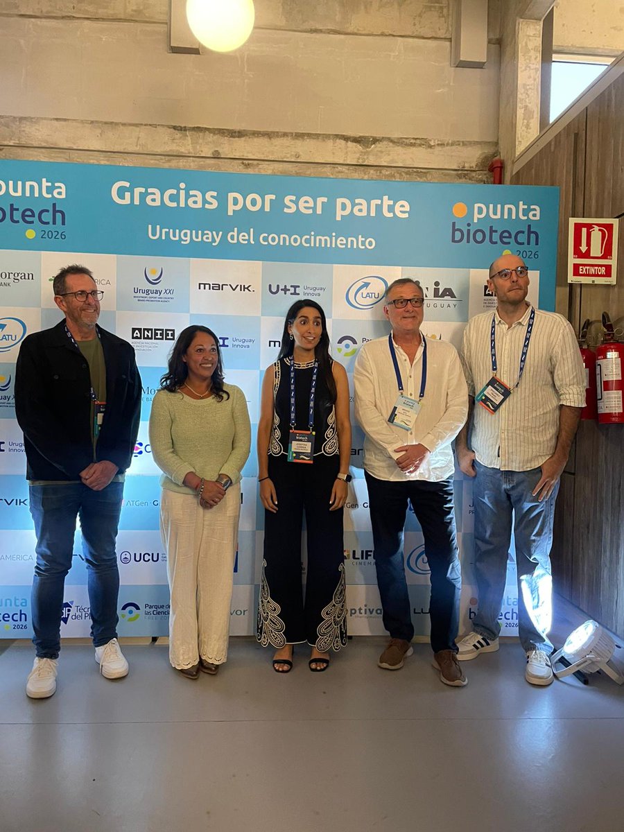 MIEM_Uruguay's tweet photo. La ministra @FcardonaUy inauguró Punta Biotech 2026, un evento que reunió a expertos y profesionales de la biotecnología para compartir conocimientos y establecer redes que promuevan la #innovación en América Latina. https://t.co/Iw1imzFFOW