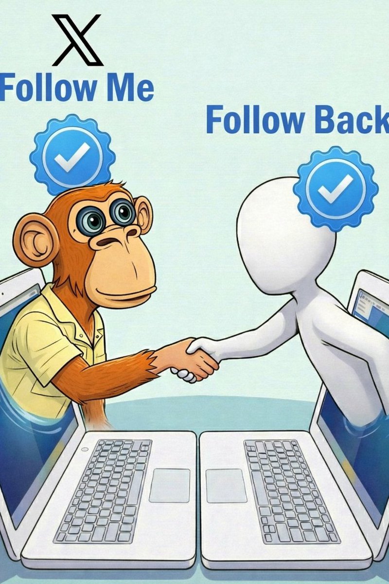 If you’re fast in following back 

Say Hi 👋 

Let’s follow you instantly ⚡️