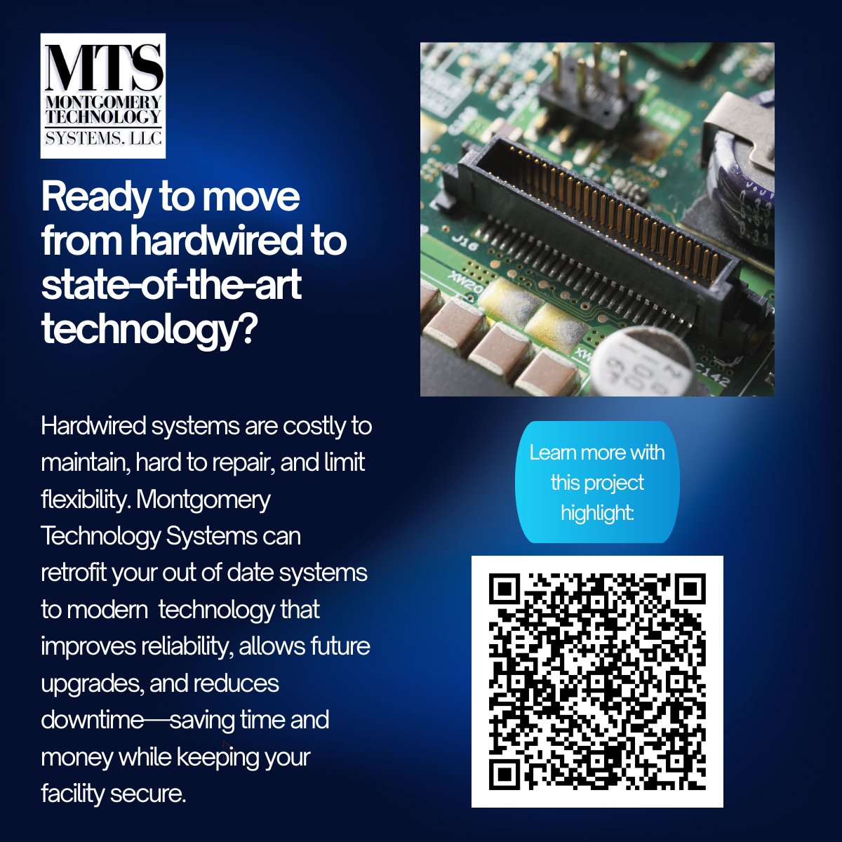 mtisecurity's tweet photo. Ready to move your facility from hardwired to state-of-the-art technology? Montgomery Technology Systems can retrofit to your modern needs. Learn more with this project highlight: https://t.co/AykHirg7lx

#SCADA #Security #detentioncontrols #jails #prisons https://t.co/bRvQtwKrnV