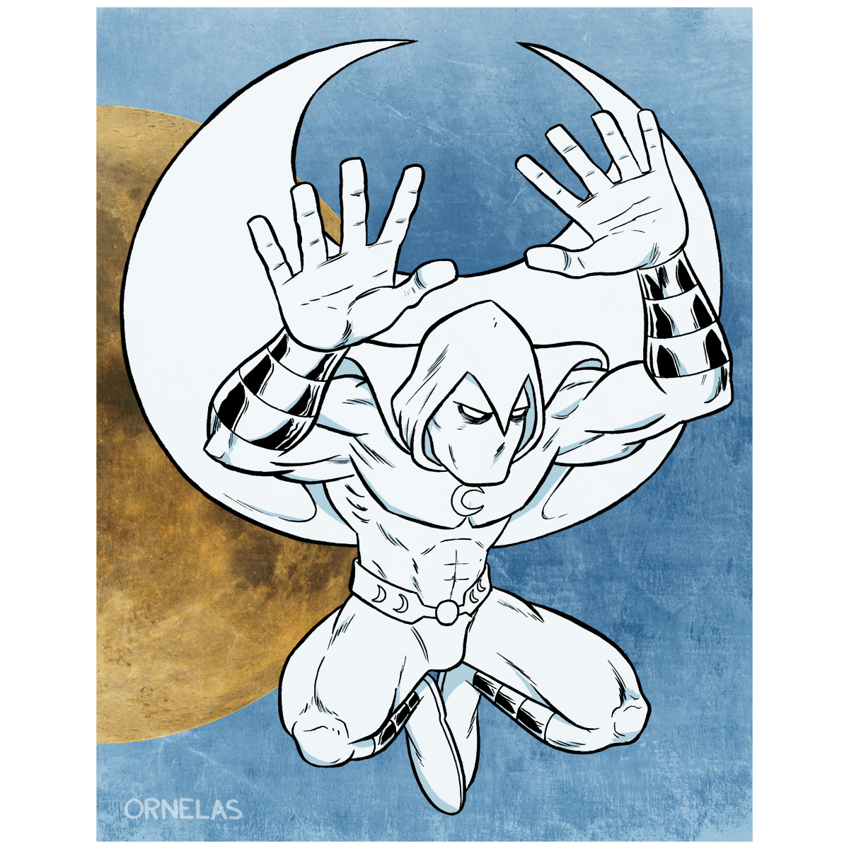 slurmo's tweet photo. Marc Spector coming in hot for #marvelmonday
#BuyOrnelasArt #marvelcomicsart

View more process pics for free at
https://t.co/vO7UcMg4OP

#MoonKnight #MarcSpector https://t.co/pg5SXpFimw
