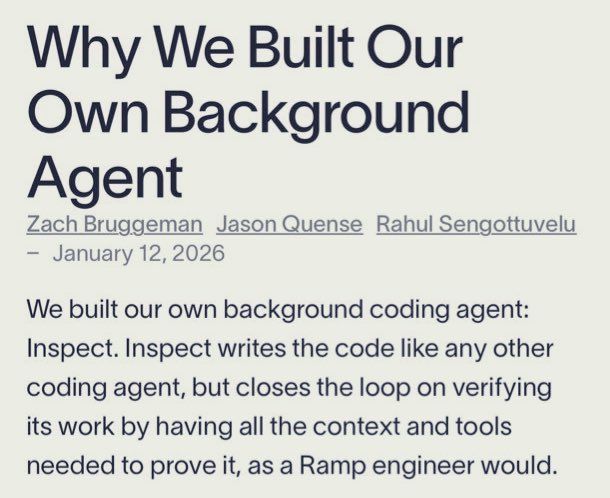 Background agent article