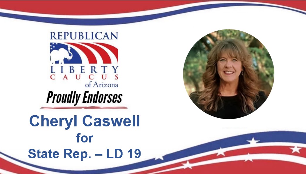 RLCAZ's tweet photo. You know what we stand for, but who do we stand behind?

Cheryl Caswell for Arizona House of Representatives LD19! https://t.co/wl05ycZutk