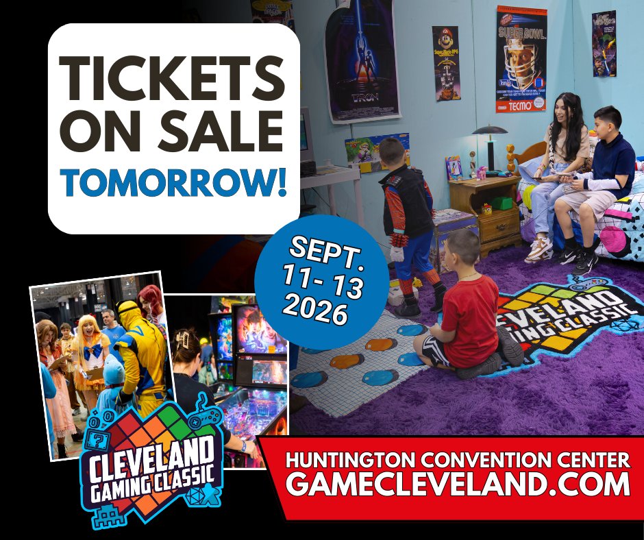 Cleveland Gaming Classic 🔜 Sept 11 - 13, 2026 tweet media