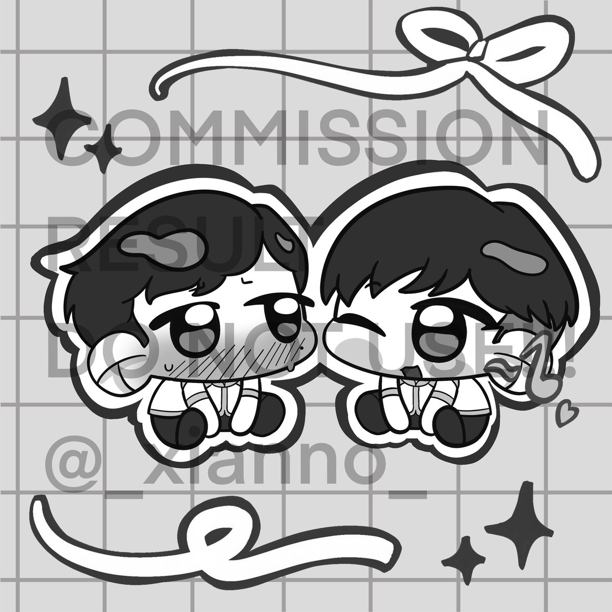 Commission result for @.twstichi 
Thankyou so much for your orderr!!
#ychcommission