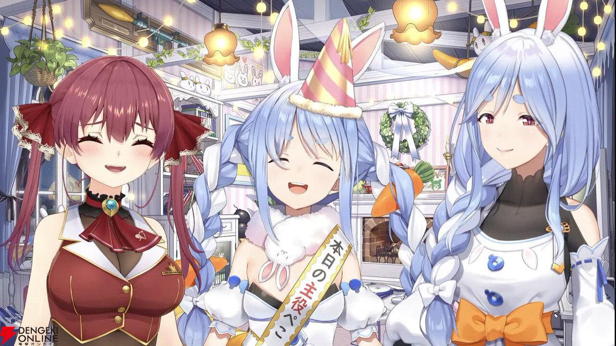 ホロライブ】兎田ぺこらさんの誕生日に、母“ぺこらマミー”と宝鐘マリン