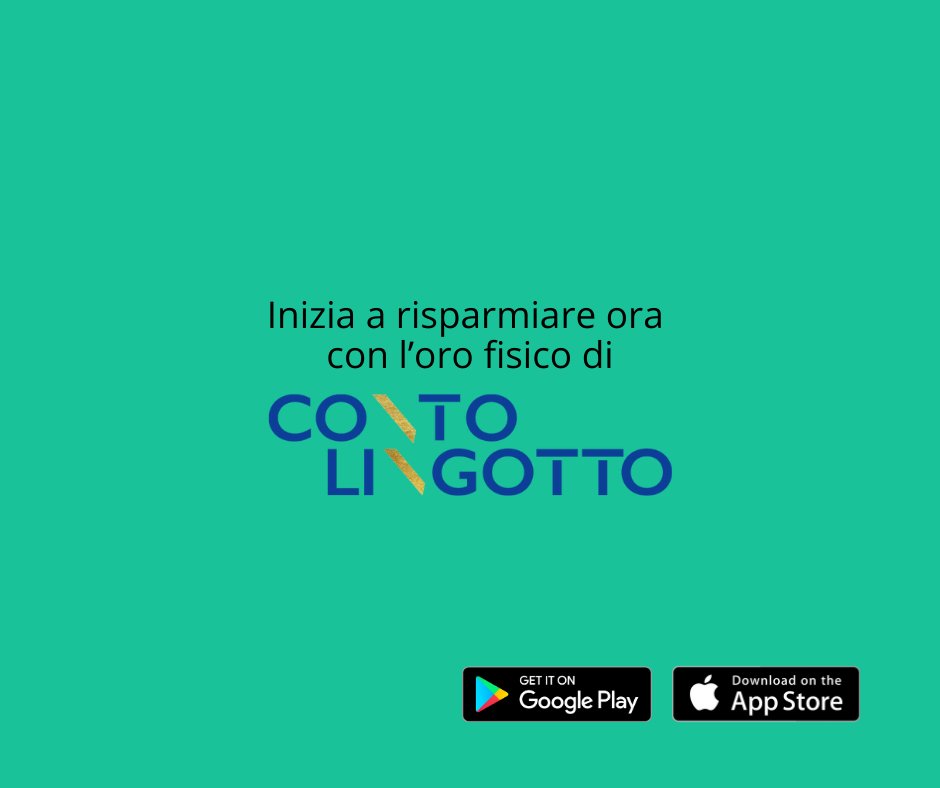 Conto Lingotto tweet media