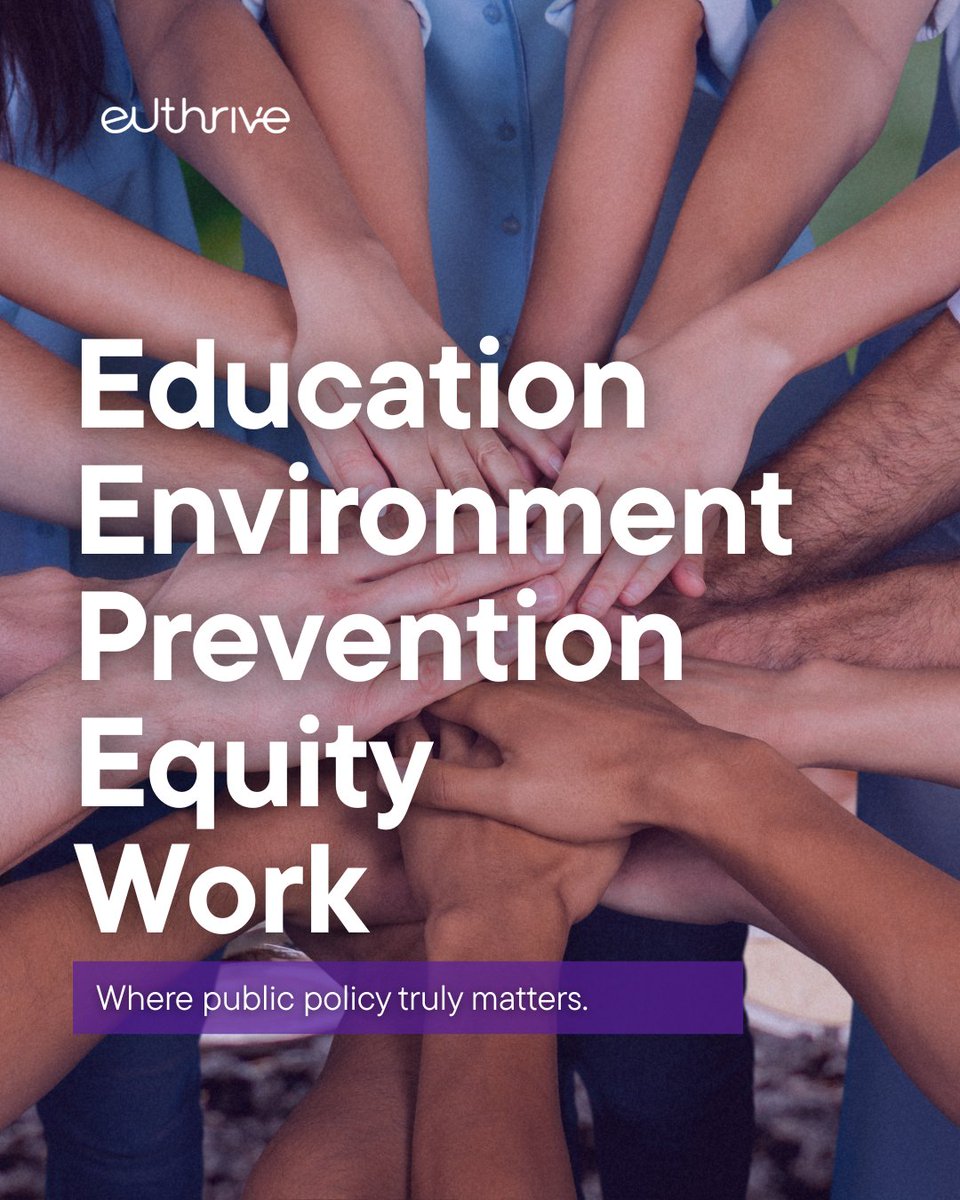 Health is shaped by work, education, environment, prevention, and equity.
It is not only about individual choices, but about the conditions that make those choices possible.
This is where public policy truly matters.
#Euthrive