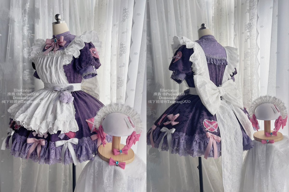 puqian0203's tweet photo. Back in 2023, I submitted a design to the #SelenCloset .
Now my design for Selen's new outfit has become a reality!
Special thanks to @TangtangOUO for sewing this dress!💕
#Artsuki
#SelenTatsuki https://t.co/CGC06c3QBi