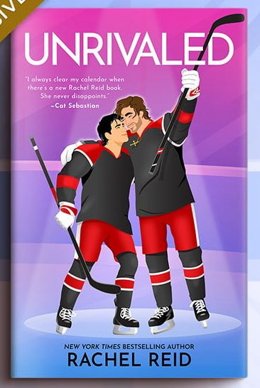 hollanovdiaries's tweet image. one cover with bi flag colours and one with gay flag colours that's cute