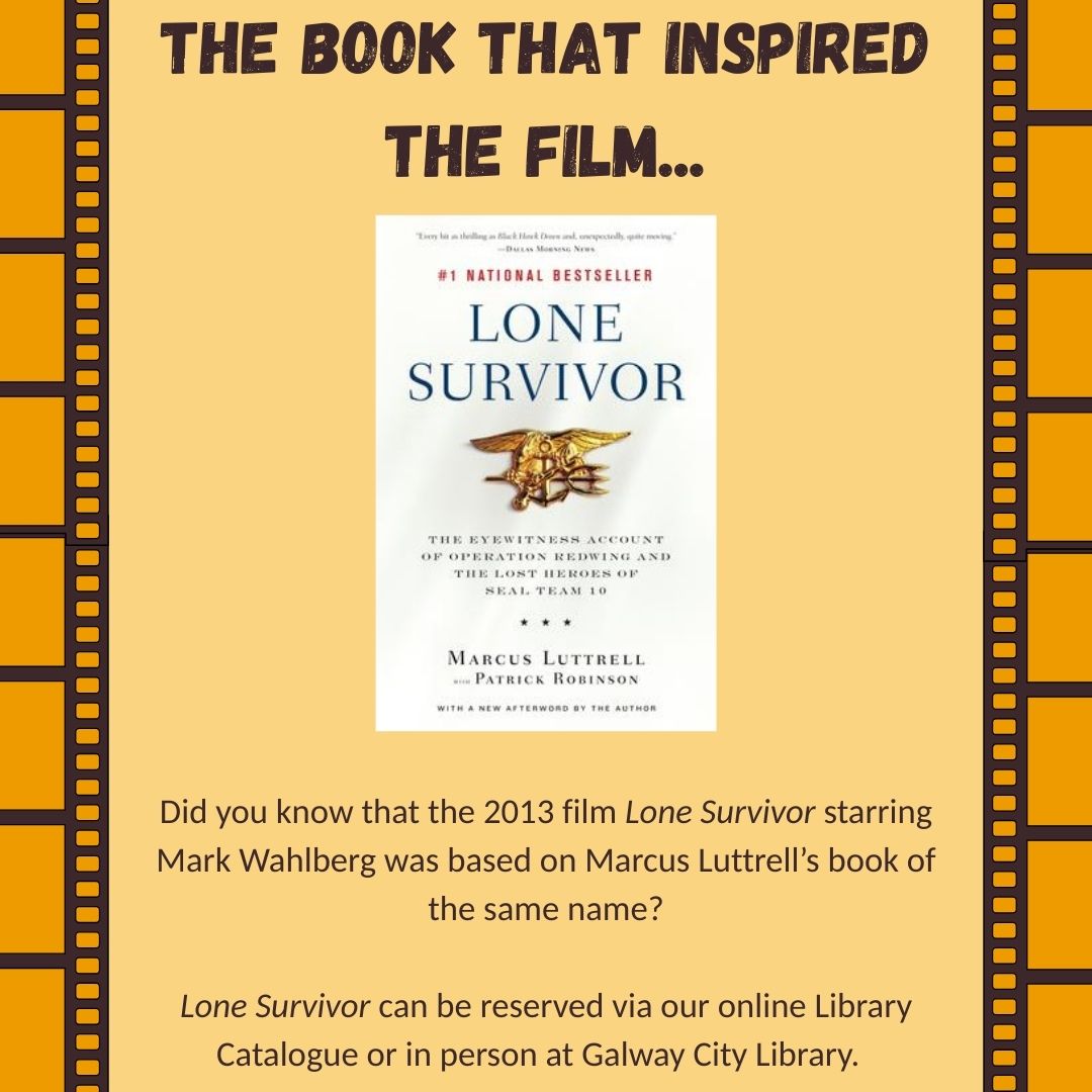 galwaycitylib's tweet photo. The book that inspired the film...
#Books #Films #AtYourLibrary
@LibrariesGalway @GalwayCoCo @GalwayCityCo https://t.co/upWctqGgr9