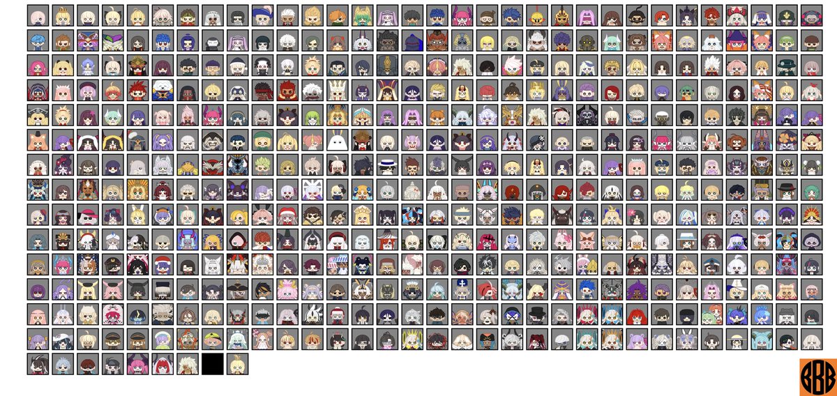 FGOのサーヴァント図鑑に登録されてるサーヴァント全部描き終えたぞー！
誰か褒めてくれーーー！笑

#FGO