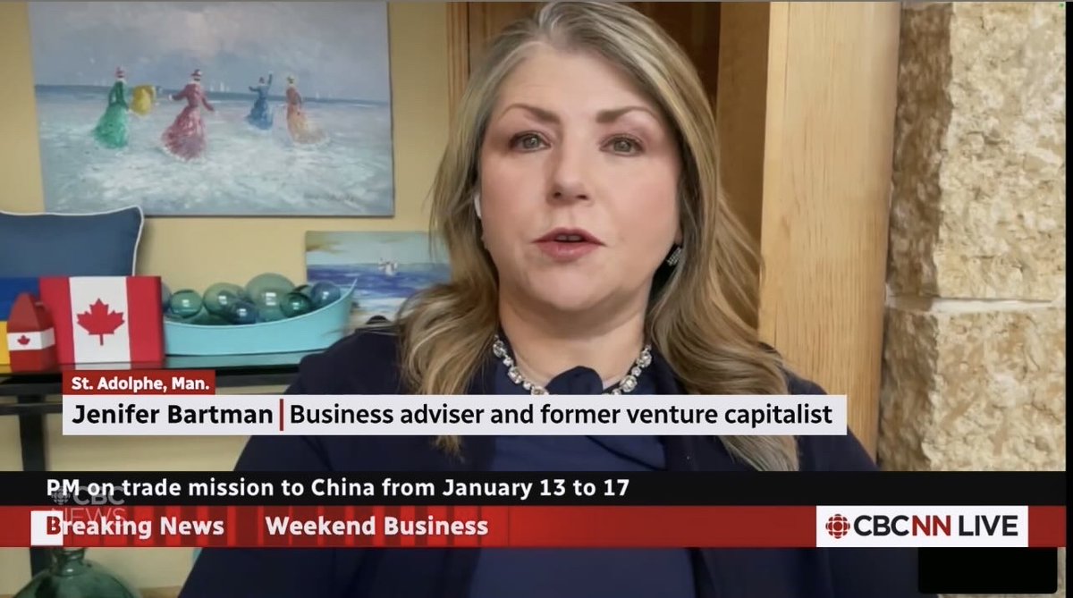 Pleased to join the CBC #News Network Weekend #Business Panel, talking #Venezuela and the impact on #Canadian #oil, the impending decision on Trump’s #tariffs, and Prime Minister #Carney’s #trade travels, including to China; watch here. go.shr.lc/4br1LS7