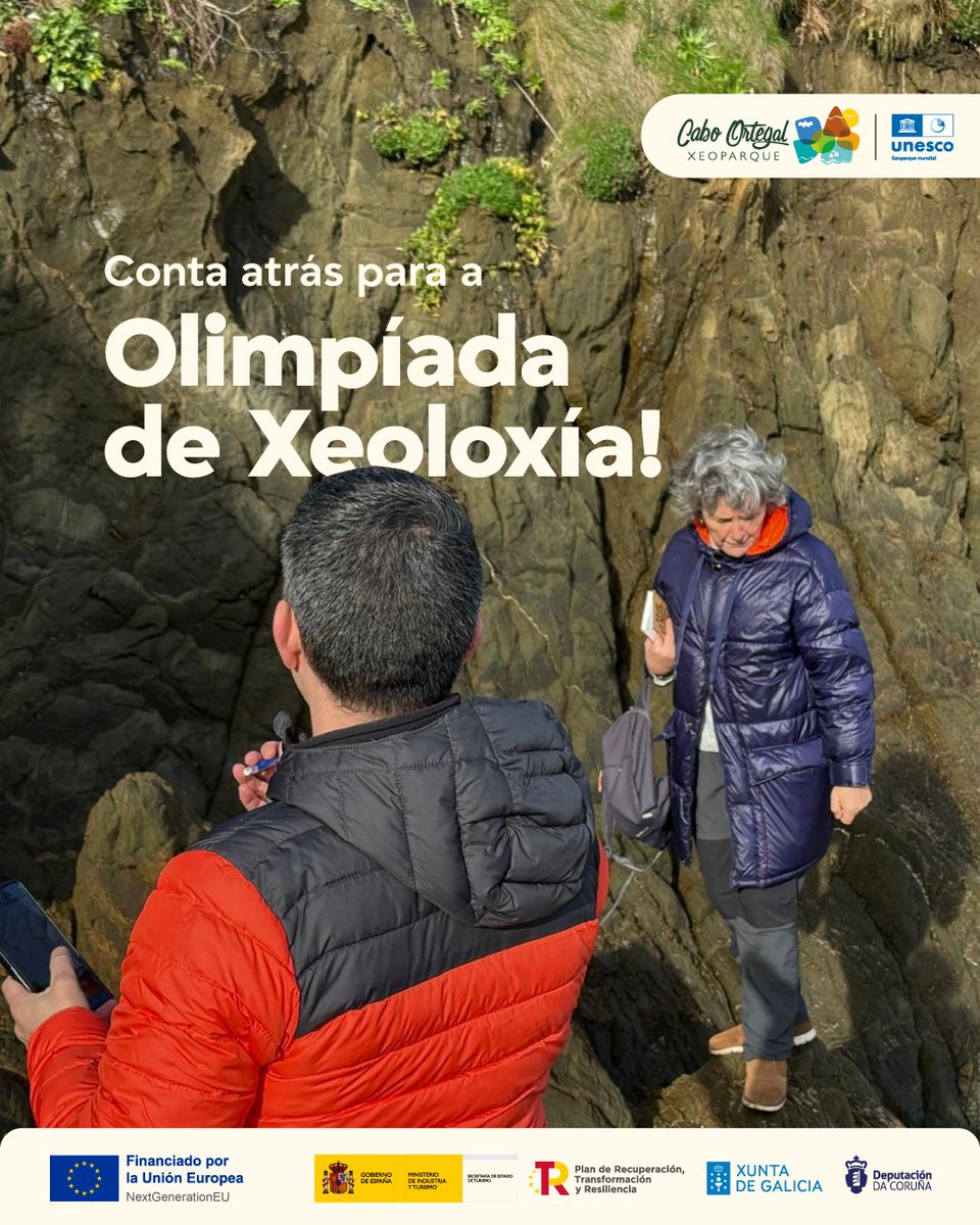 xeocabortegal's tweet image. 👥 Recibimos á @aepect para ultimar os detalles da parte práctica da Olimpíada de Xeoloxía.

🌊 O 4 de febreiro, Valdoviño acollerá preto de 80 escolares da Coruña e o norte de Lugo que porán a proba os seus coñecementos.
