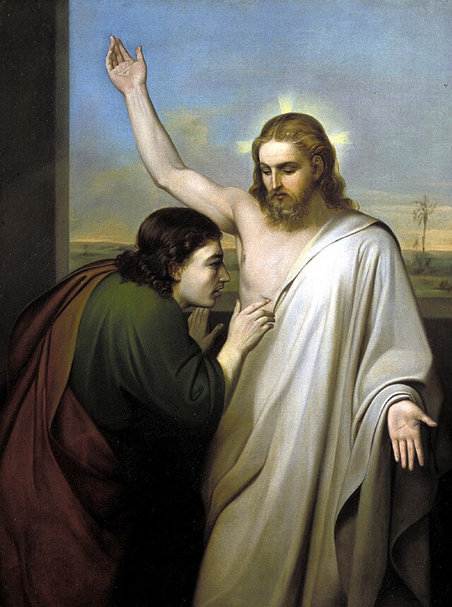 CatholicFQ's tweet image. Seeing is believing, but blessed are those who have not seen and yet still believed.