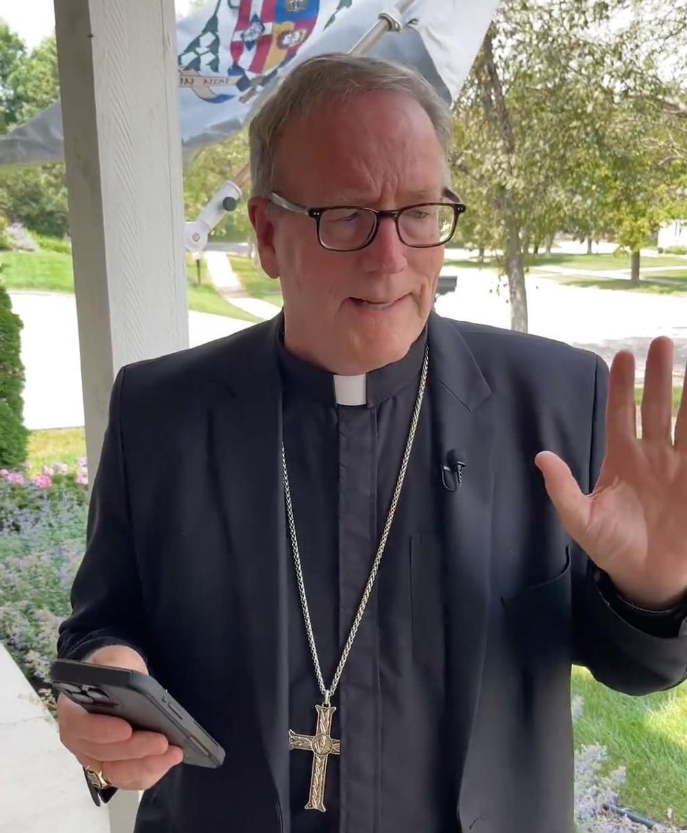 Sachinettiyil's tweet image. “I want to celebrate the bravery of thousands of people who are engaging in protest against the oppressive regime in Iran.”

Bishop Robert Barron