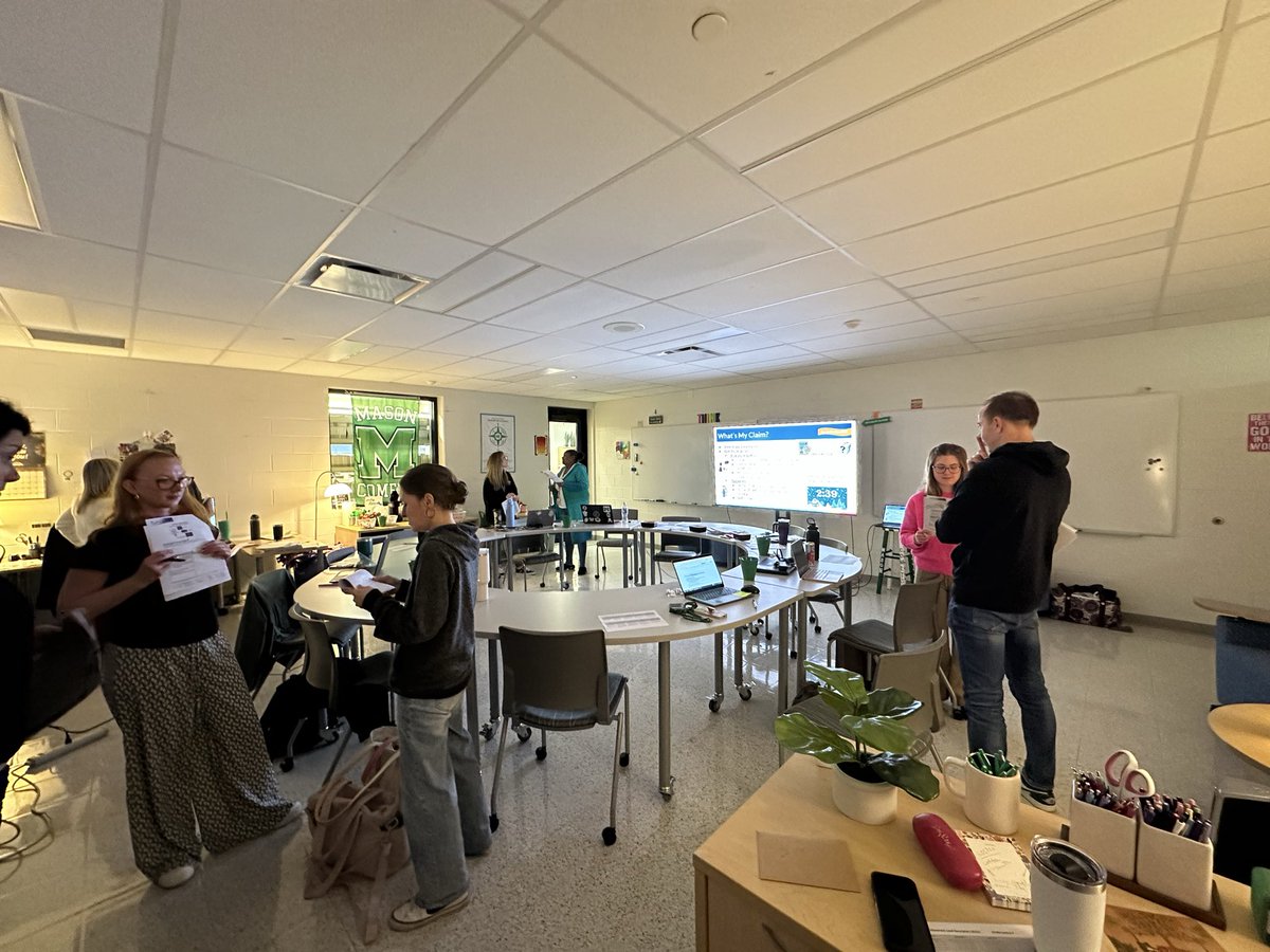 Designing accessible units for all students with these fabulous middle school ELA educators. Backwards design to plan for essential learning targets, key vocabulary, tiered assessments and essential learning activities/resources. <a href="/ButlerCountyESC/">Butler County ESC</a> #Proud2BCESC #ArgumentUnit