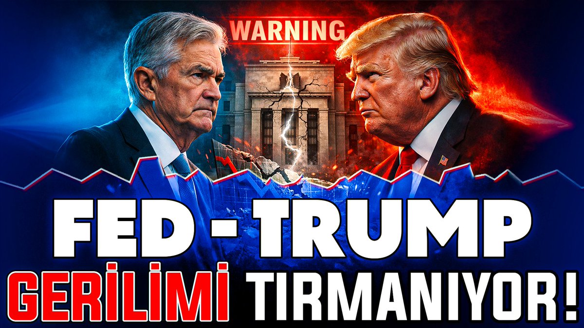 🔥 #FED ve #TRUMP arasındaki Gerilim Nereye Gidiyor?

🔥 #Kriptopara piyasaları bu durumdan nasıl etkilenecek?

🔥 #Bitcoin ve #Altcoin ler Nasıl hareket edecek?

🔥 Altcoinlerde beklenen yükseliş ne zaman?

Hepsi Yeni Videomuzda
Herkese iyi seyirler dilerim ❤️
#Powell #BTCUSD