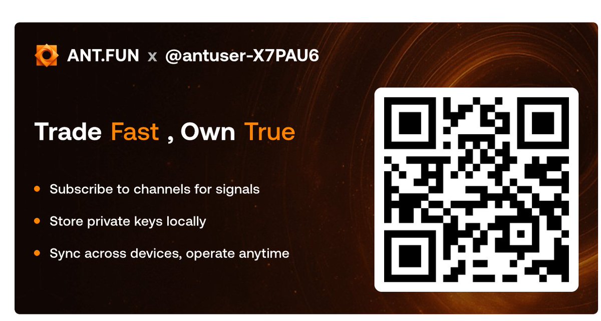 ckiuvk0809's tweet photo. #Airdrop Antfun

Nhắc lại kèo này 9 ngày nữa sẽ end nhé ae, token đã list mexc 10000$ token giá hiện tại ~194$ , các task khá đơn giản, ae nào chưa làm tranh thủ
🔗 My invite link: https://t.co/7tSGuqaYiF
#Antfun #0fee #NewYearActivity #Airdrop https://t.co/0Ul8hjoePZ