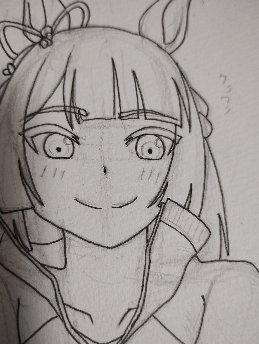 着実に描いてます