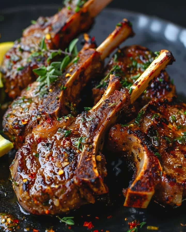 Pcc00011's tweet photo. Juicy Garlic Butter Lamb Chops https://t.co/oGvrYG7N74
