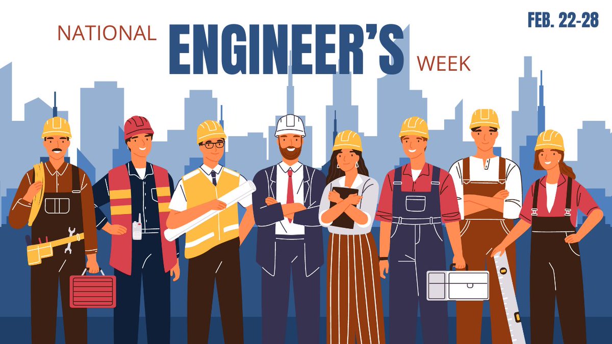 Celebrating the creativity, innovation, and hard work of engineers everywhere who shape our world and push boundaries. Let's honor their contributions and inspire the next generation of problem solvers!