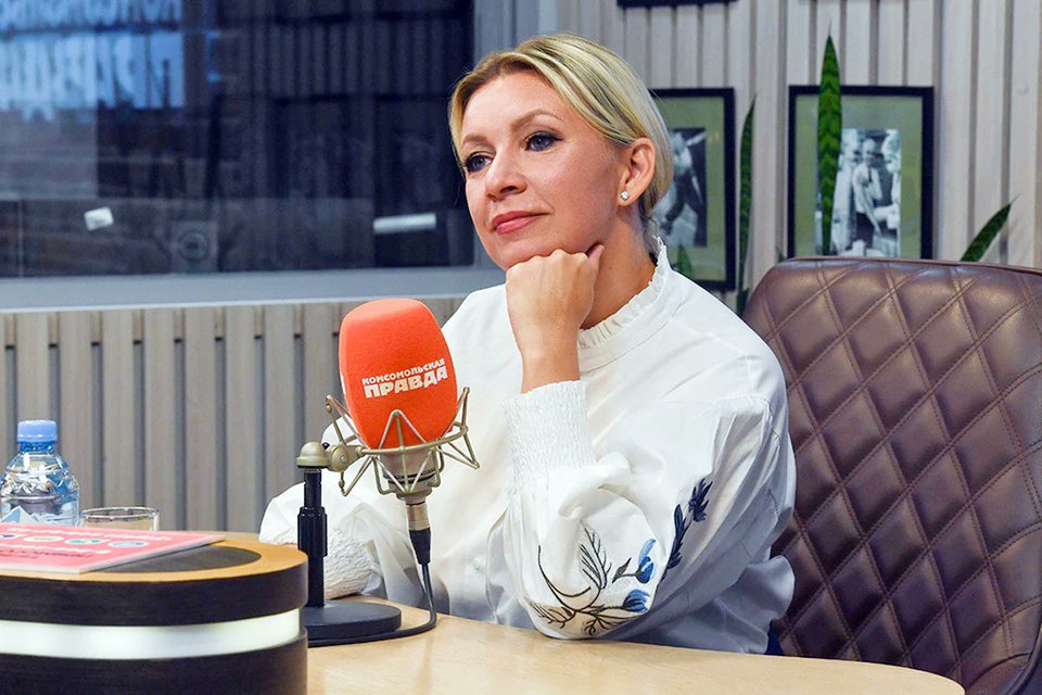 _MariaZakharova's tweet image. #MariaTelegram
#Zakharova
Maria Zakharova, 12 January

Forwarded from Komsomolskaya Pravda: KP.RU
Zakharova: British politicians are drawn to Kiev like villains to the scene of a crime.

British Defense Secretary Healey, who called for "kidnapping Putin," is…