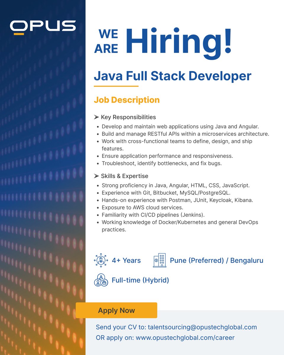 Opus Technologies tweet media