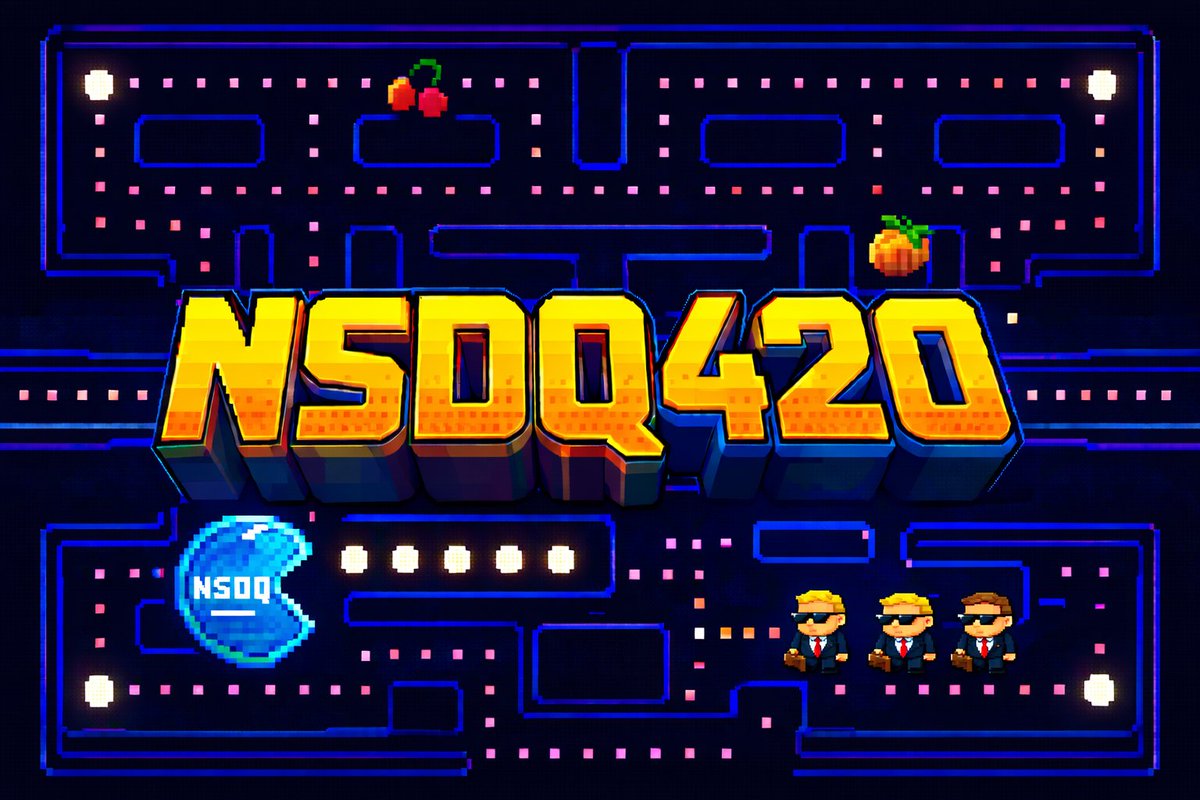 A lot of people, ironically hardcore crypto natives the most, will completely miss the massive rise and cultural takeover of #NSDQ420 that we are about to witness, no matter how many times they’re told about it right now.🛜🪽