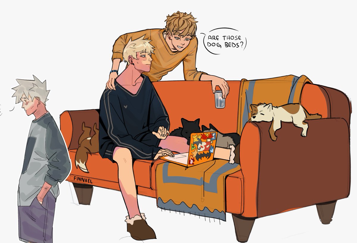 finnvel's tweet photo. this one was also waiting in the drafts for the longest time :D highly inspired by @wintersteps ' sled dog stories https://t.co/IRB3VcSg03